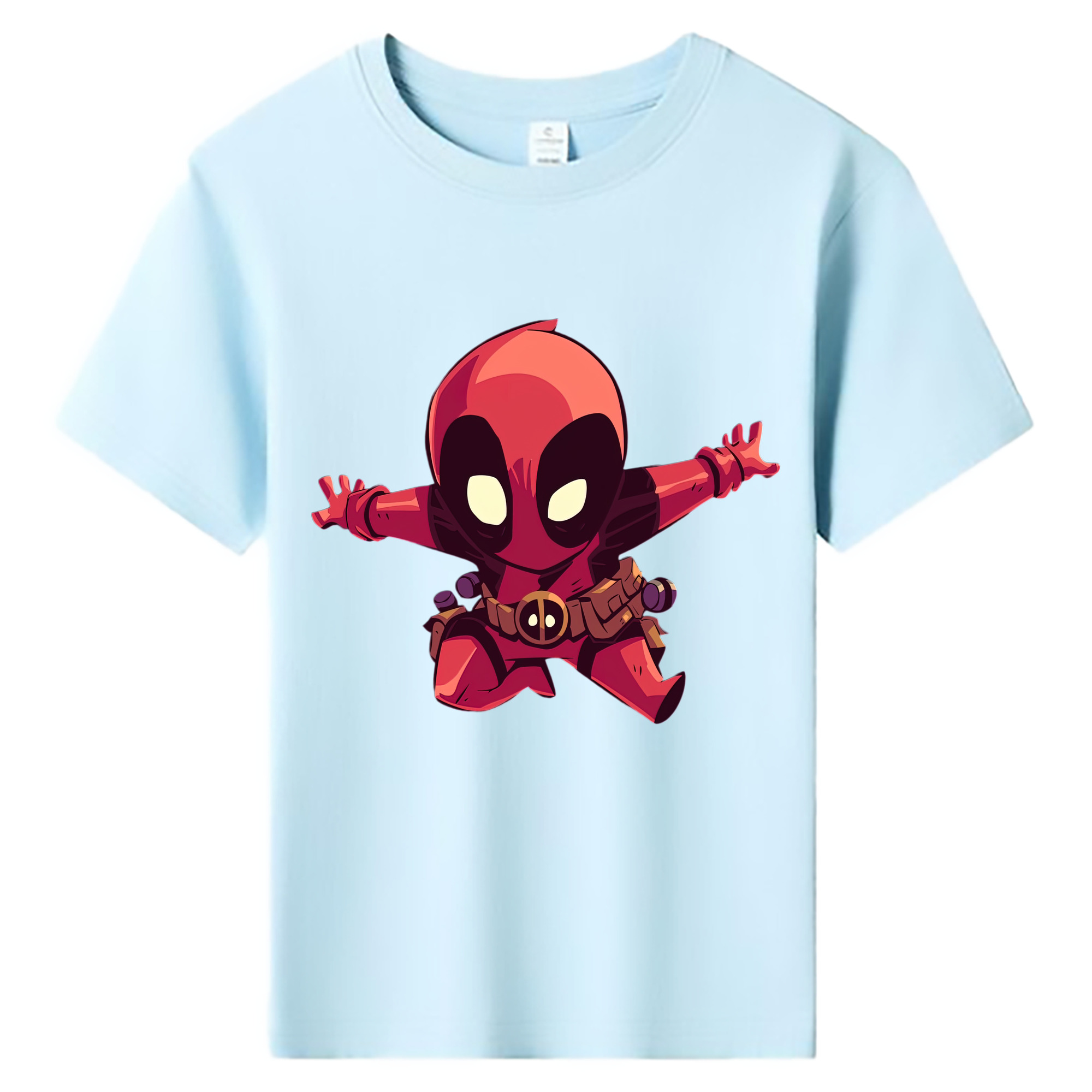 Deadpool デッドプール 綿100％キッズTシャツ（フロントプリント）